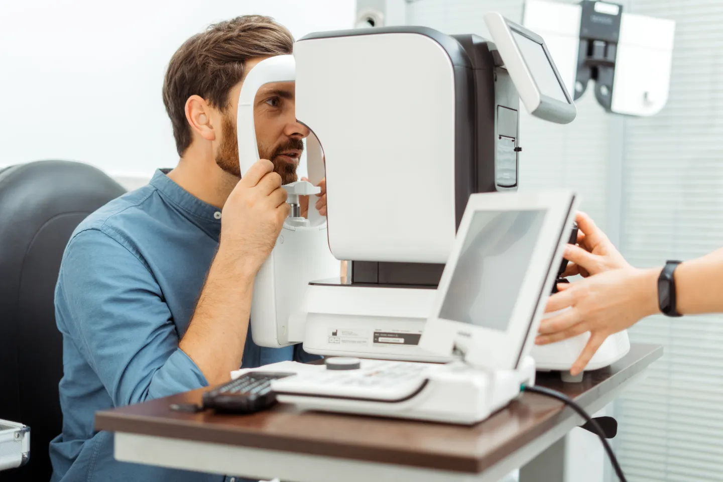 examen de la vue